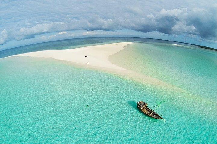 ペンバ島での終日サンドバンクピクニック