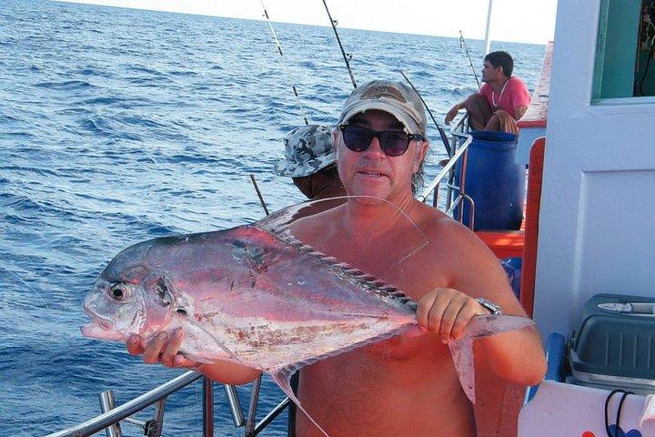 Excursão de um dia de pesca de barco privado de Koh Samui