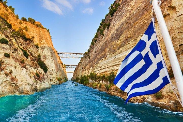 Da Atene: tour privato di Corinth Canal e Micene