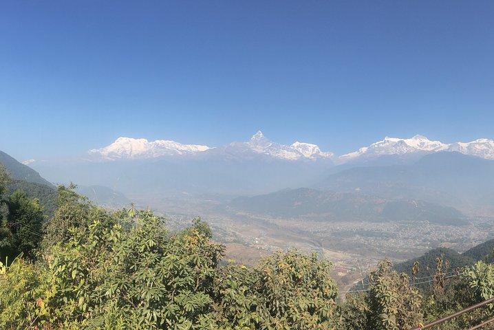 Kathmandu City, Pokhara City, Nagarkot en Sarangkot Sunrise Combo Tour