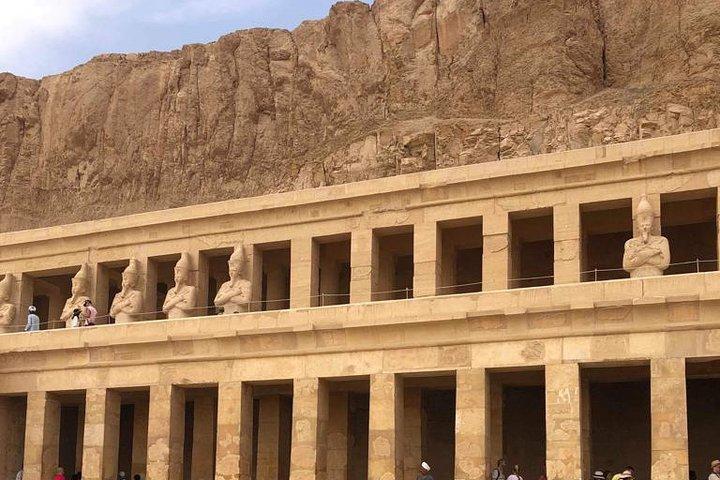 Luxor Overnatning fra Hurghada-safaga-el gouna-sahl hasheesh-makadi bugten.