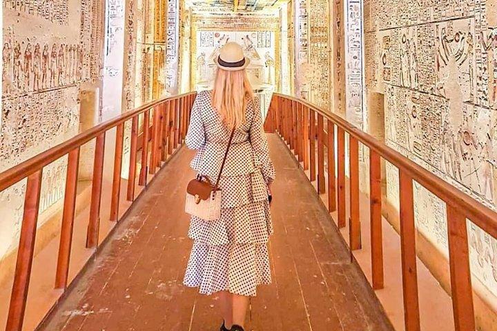 From Hurghada: Luxor Valley of the Kings & Tutankhamun Tomb Trip