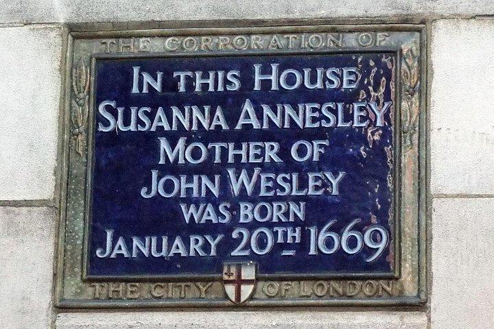 John Wesley Methodist Tour privado a pie de Londres