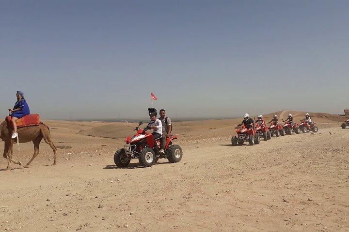 Agafay Wüste: Quad Bike & Camel Ride