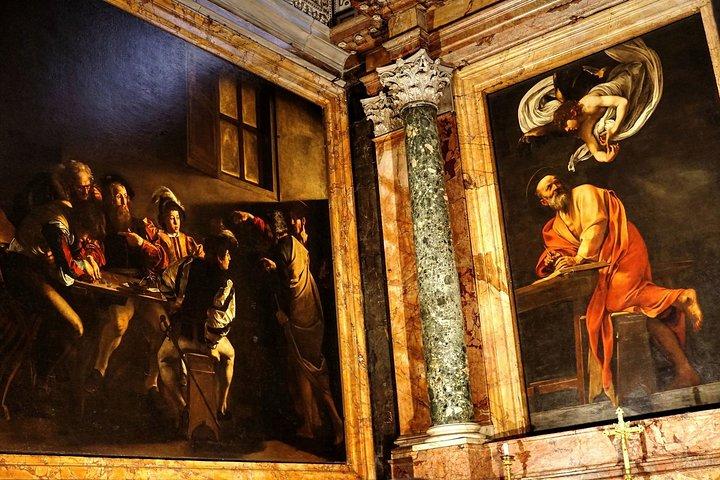 ローマの教会にあるカラヴァッジョ - 傑作と秘密