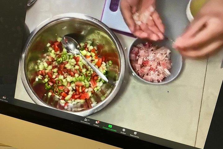 Virtual Mexican Cooking Class (private and personalized)