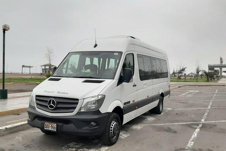 PARACAS SHUTTLE BUS - De Paracas a Lima