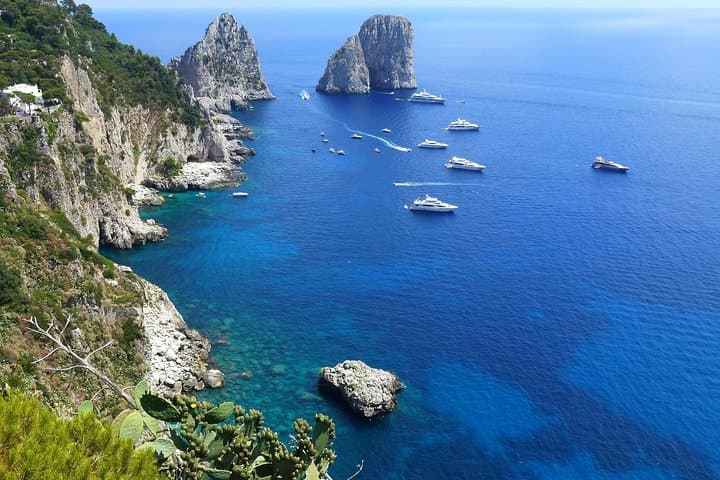 Capri Private Boat Stress Free Tour from Naples or Sorrento