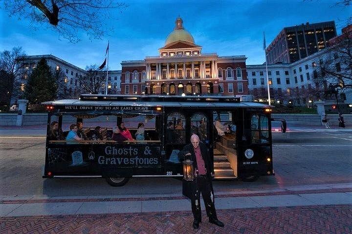 Boston spöken och gravstenar vagn Tour