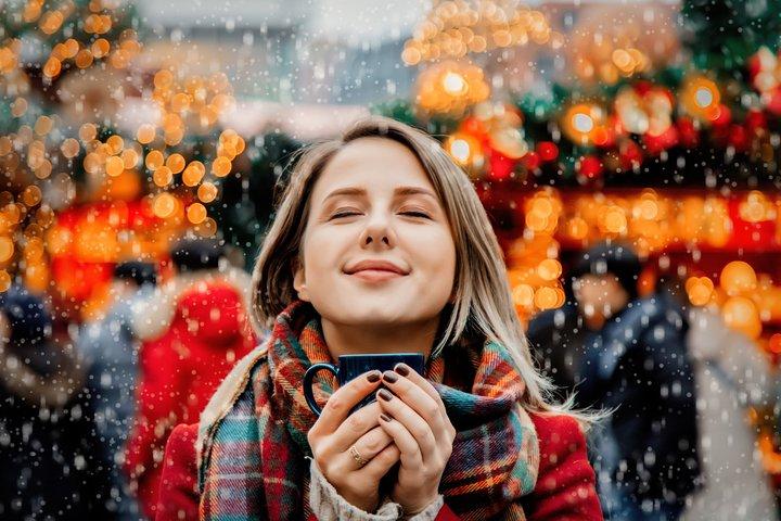 Tour privado a pie de Navidad en Kiruna con Iglesia Histórica