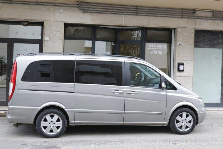 Traslado privado, servicio de chófer, desde Mestre al aeropuerto Marco Polo de Venecia