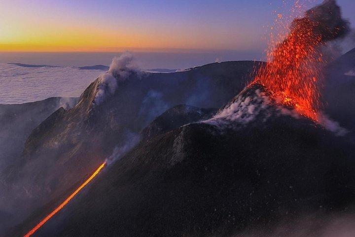 Solnedgangsvandring på Etna