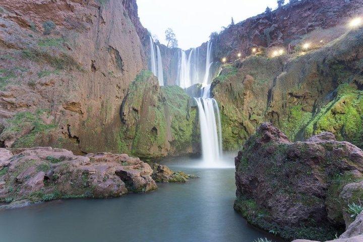 Visite privée d'une journée aux cascades d'Ouzoud au départ de Marrakech