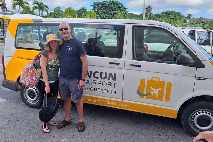 Transfert privé de l'aéroport de Cancun à Playa del Carmen