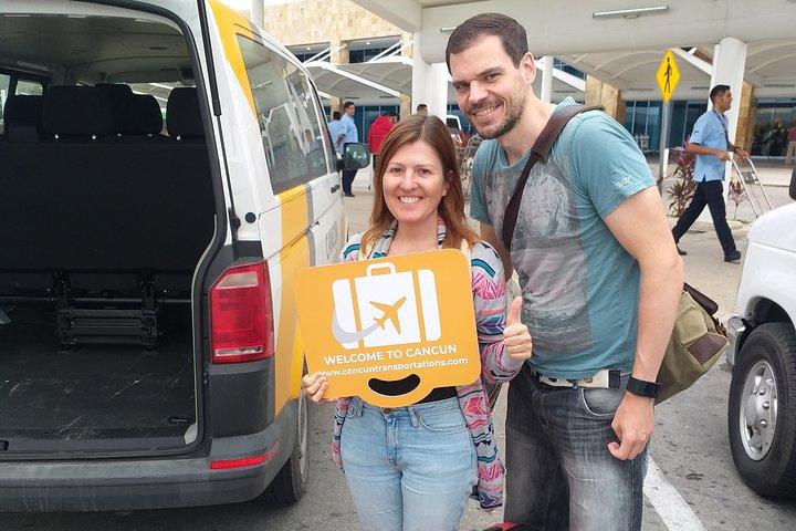 Transfert privé de l'aéroport de Cancun à Playa del Carmen