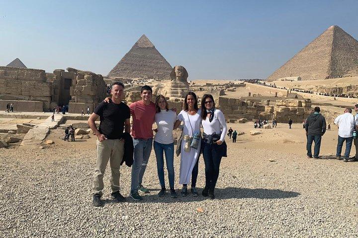 3-dagars rundtur runt Kairo, Giza-pyramiderna, Egyptiska museet och Alexandria + lunch