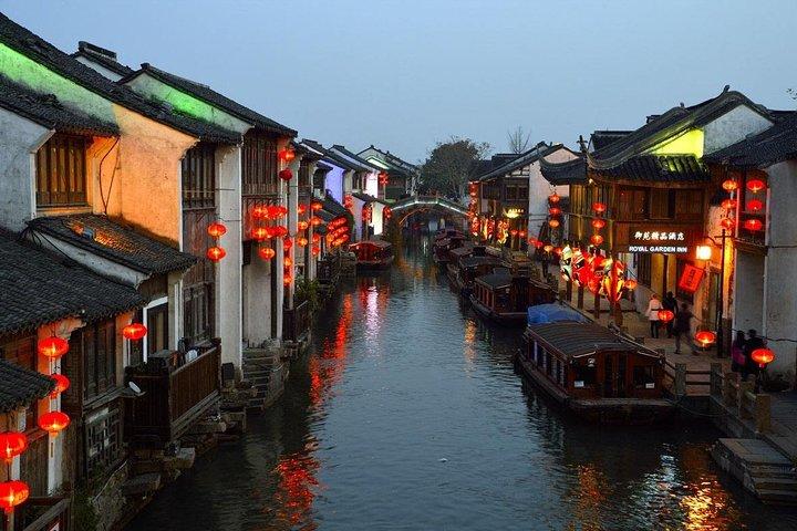 Visite privée de 4 heures à Suzhou: jardin de l'humble administrateur, Tiger Hill et canal