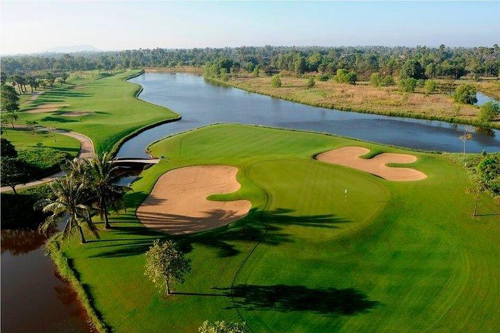 En dag golf i Siem Reap