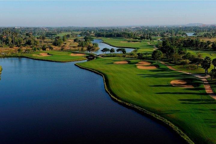 En dag golf i Siem Reap