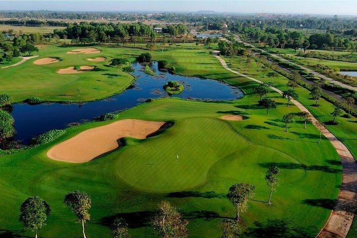 En dag golf i Siem Reap