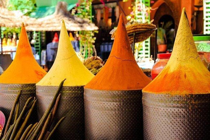 Marrakech monument och souks 3-timmars rundtur