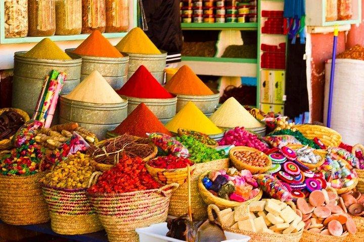 Marrakech monument och souks 3-timmars rundtur