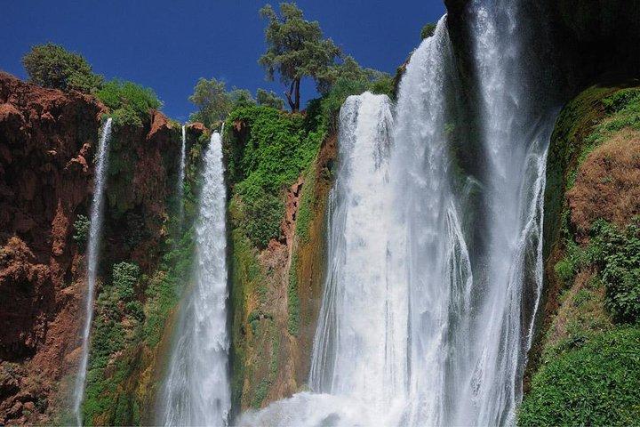 Excursão de um dia às cachoeiras de Ouzoud saindo de Marrakech