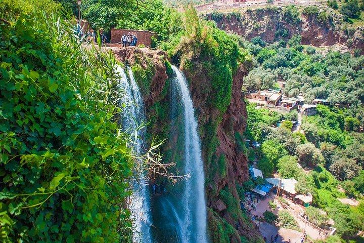 Ouzoud watervallen dagtocht excursie vanuit Marrakech