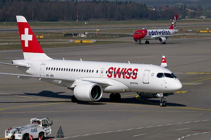 チューリッヒ空港とのプライベート到着または出発送迎