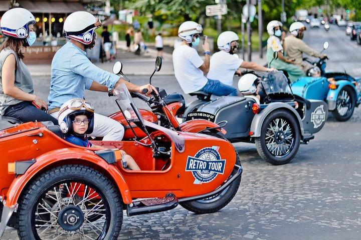 Paris & Versailles exklusiva vintage heldagstur på sidovagn