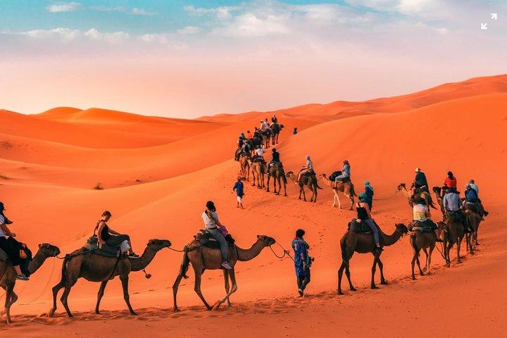 Tour del deserto di gruppo di 3 giorni da Marrakech a Merzouga