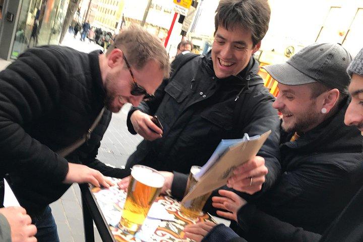 Teatralsk Scavenger Hunt, med en karaktervært