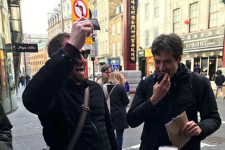 Teatralsk Scavenger Hunt, med en karaktervært