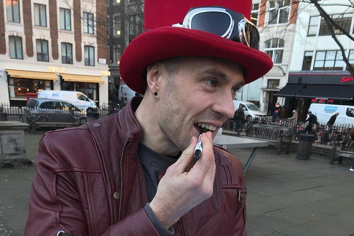 Teatralsk Scavenger Hunt, med en karaktervært