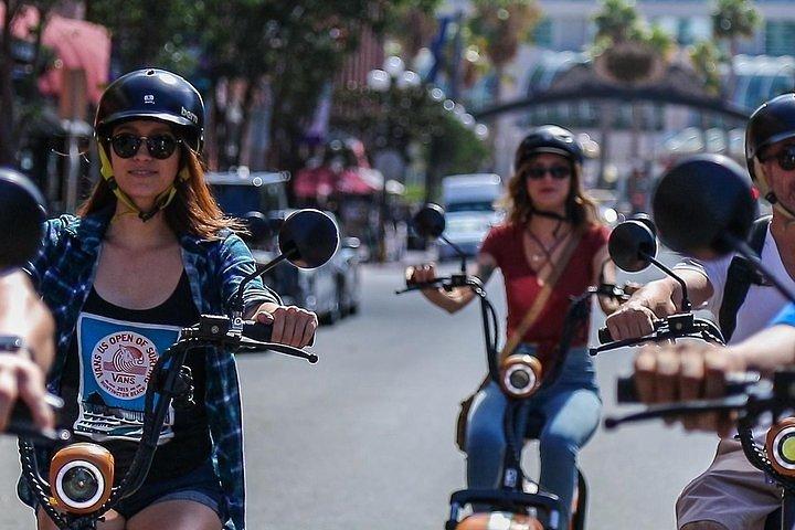 1 times GPS-guidet Scooter-tur: Havn/Gaslamp Quarter