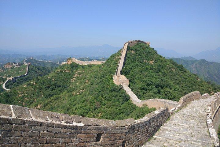 Excursão de caminhada de 4 horas para a Grande Muralha para grupos pequenos de Jinshanling a Simatai com almoço
