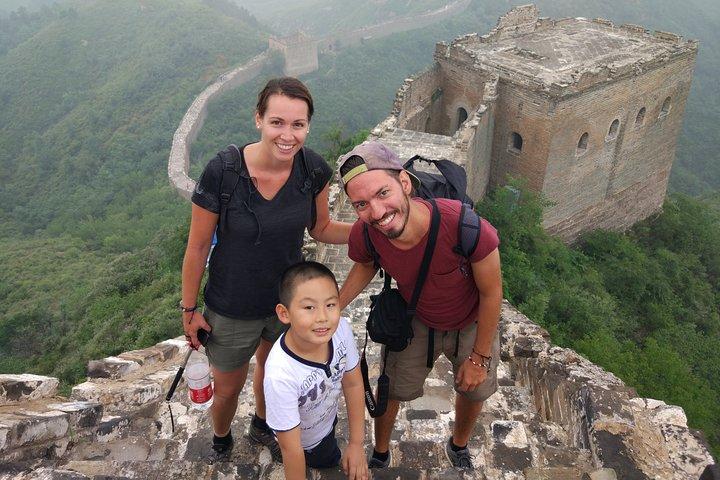 Excursão de caminhada de 4 horas para a Grande Muralha para grupos pequenos de Jinshanling a Simatai com almoço