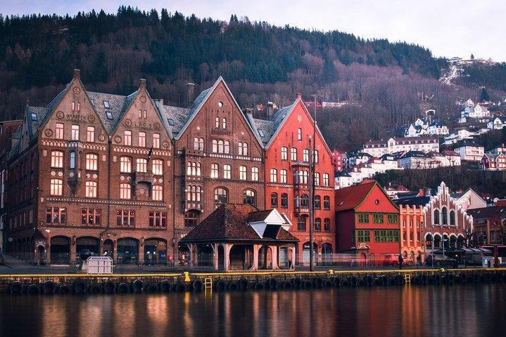 Bergen stadsoverzicht privéwandeling
