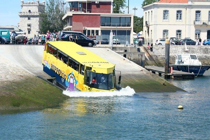 リスボンの水陸両用観光ツアー 90 分