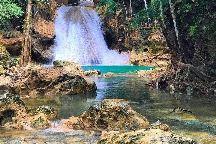 Blue Hole Waterfalls Tour from Montego Bay