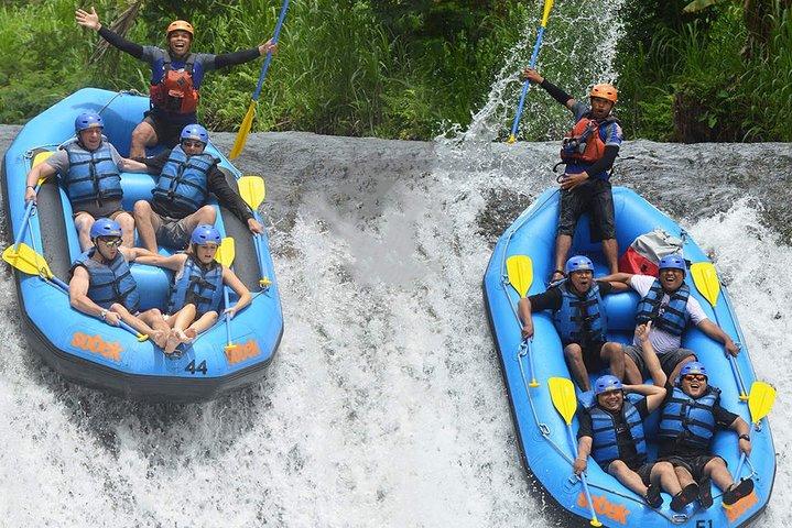 Aventura de rafting en Bali + Tour al este de Bali