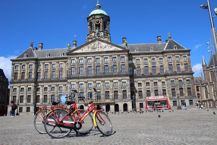 Amsterdam : 自転車レンタル＆無料セルフガイド付き自転車ツアー EN/FR/DE/ES