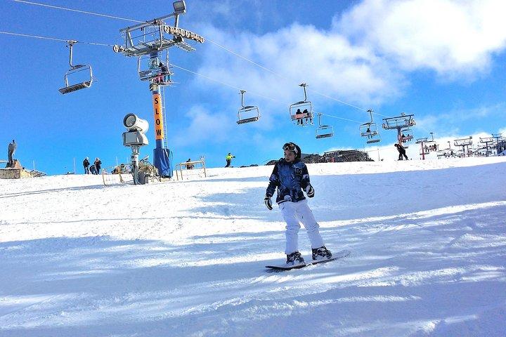 Excursion privée sur neige et ski au mont Buller au départ de Melbourne