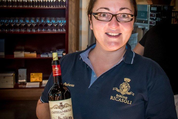 Mittagessen auf dem Land von Siena und Chianti und 2 Weinproben aus Florenz