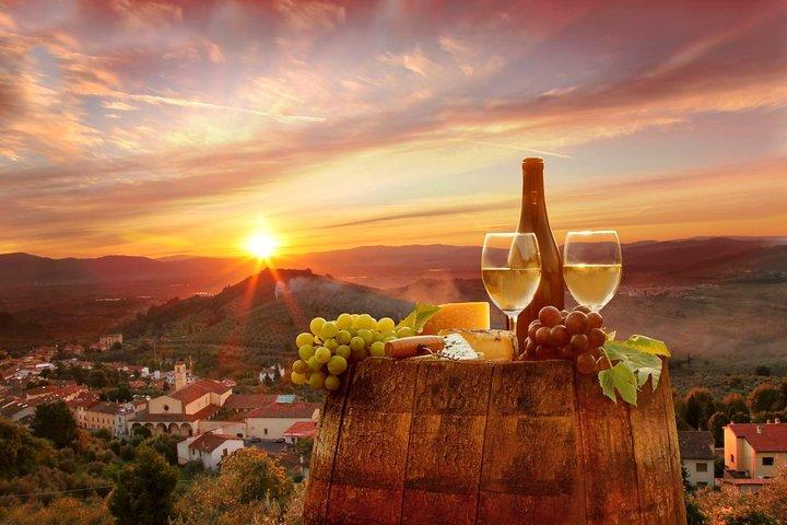 Escursione a terra a Livorno: pranzo e degustazione di vini della Toscana Siena e San Gimignano
