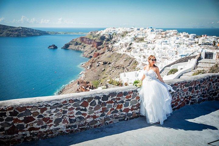 Santorini bryllupspakker til 2