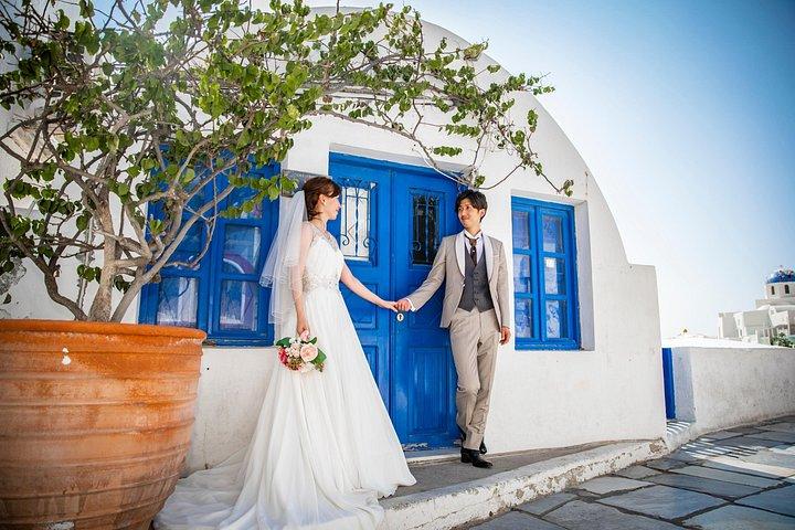 Santorini bryllupspakker til 2