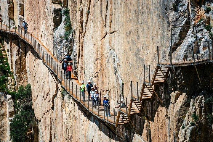 Abbiate il coraggio di fare una passeggiata lungo il tour privato del Caminito del Rey da Malaga