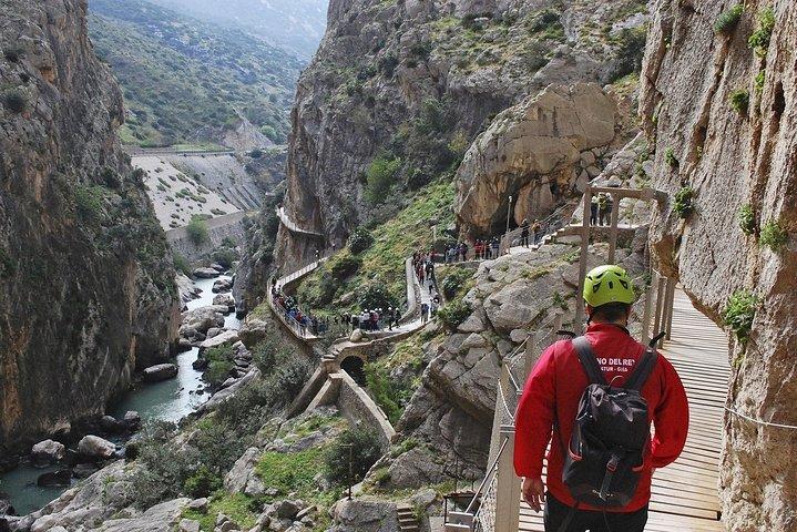 Abbiate il coraggio di fare una passeggiata lungo il tour privato del Caminito del Rey da Malaga