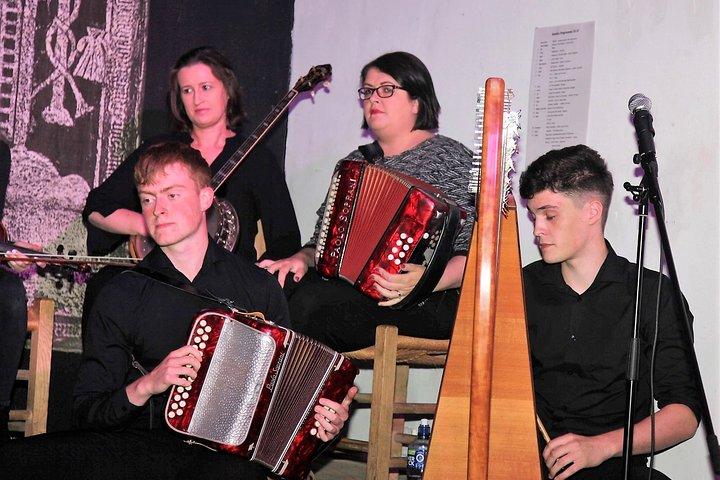 Musica tradizionale irlandese, canto e danza. Galway. Guidato. 2 ore.